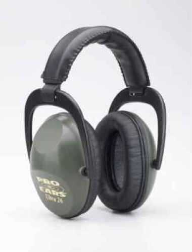 Pro Ears Ultra 26 Green Earmuff